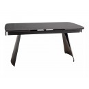 Стол обеденный SIGNAL BACARDI черный/черный 160-240/90